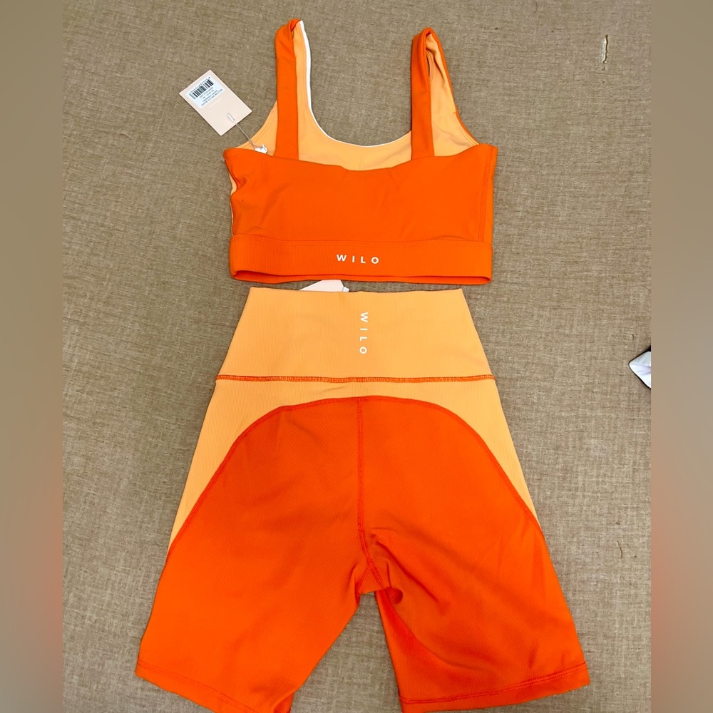 Orange Colorblock Wilo Active Set